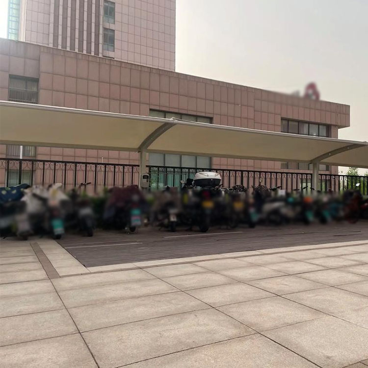 长葛市膜结构电动车棚